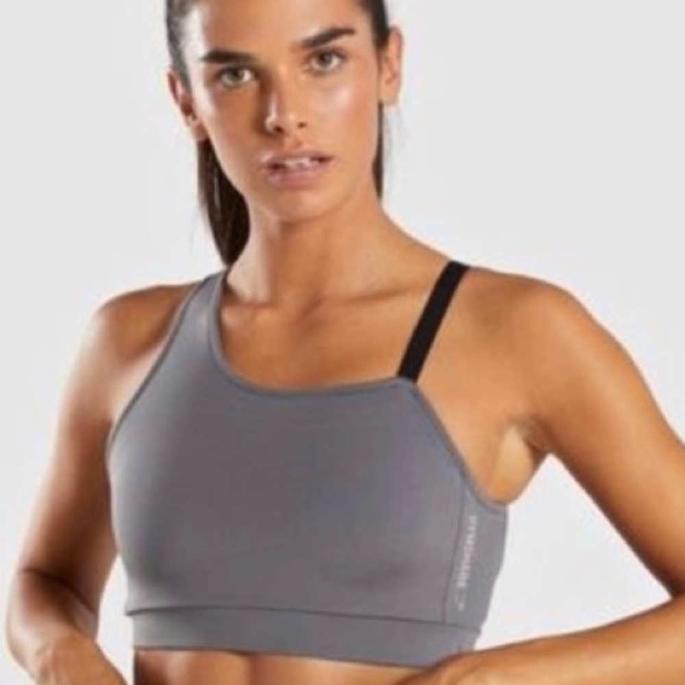 Asymetric sports bra